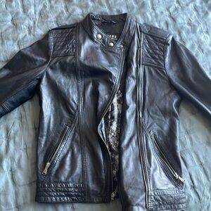 Guess leather jacket